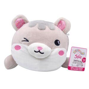 Squishmallows x Justice Hallie The Hamster 10" Vanilla Bean Scented Plush